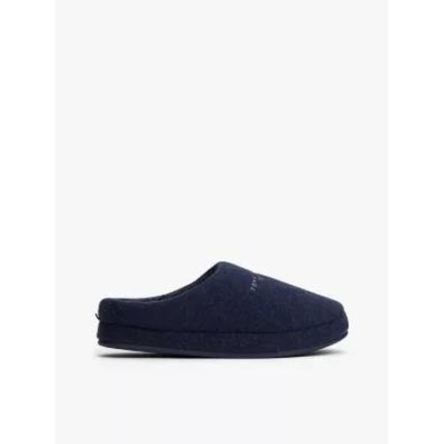 Chaussons En Feutrine Logo