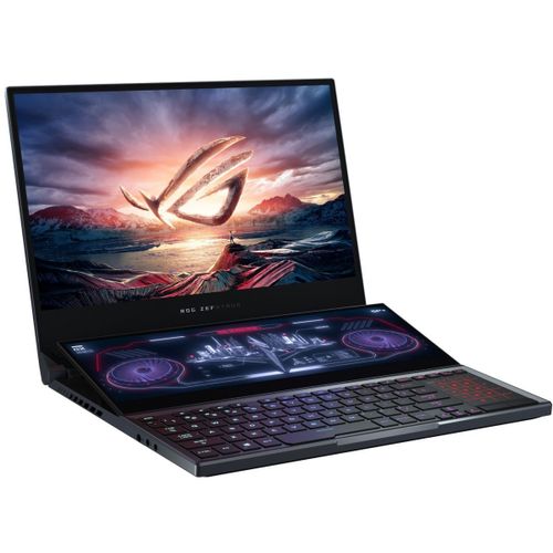 ASUS ROG Zephyrus Duo 15 GX550LWS-54T - Core i7 I7-10875H 32 Go RAM 1.024 To SSD Gris