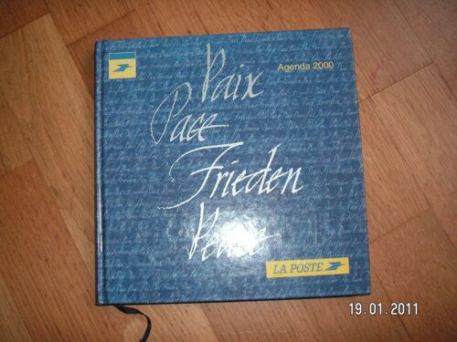 Agenda Cartonné La Poste Année 2000