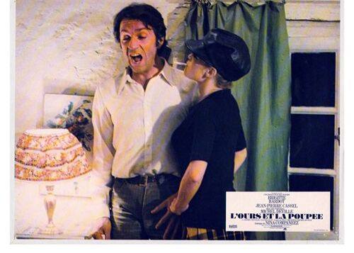 L Ours Et La Poupée : Photo D'exploitation Cinématographique - Format 21,5x27 Cm - De Michel Deville Avec Brigitte Bardot, Jean-Pierre Cassel, Daniel Ceccaldi - 1970 #