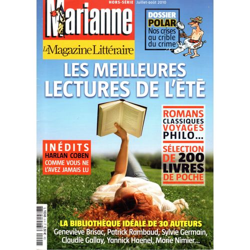 Marianne / Le Magazine Littéraire - Les Meilleures Lectures De L'Été - Juillet/Août 2010 N° 9 H