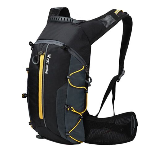 10l Jaune - Sac À Dos De Vélo Ultraléger, Imperméable Et Respirant, Pour Cyclisme, Escalade, Hydratation