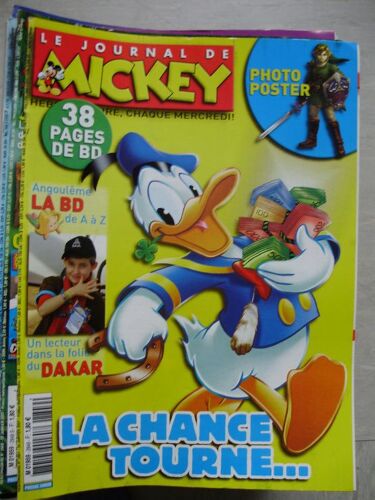 Le Journal De Mickey  N° 2849 : La Chance Tourne