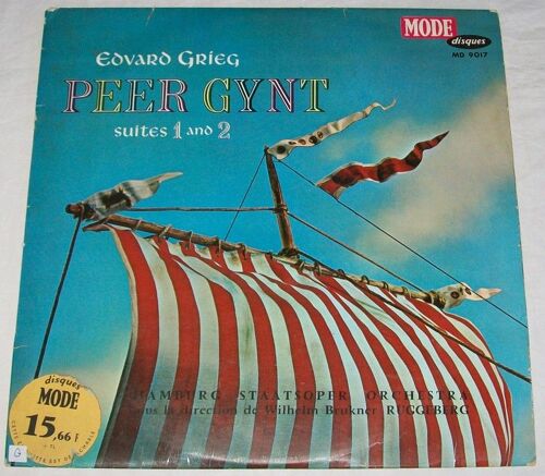 Peer Gynt Suite 1 And 2 - Hamburg Staatsoper Orchestra Sous La Direction De Wilhelm Brukner Ruggeberg.