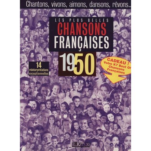 Les Plus Belles Chansons Françaises 1950 / 04-1997  N° 0 : Edith Piaf (2p) - Line Renaud (1/2p) - Jacques Canetti (1p)