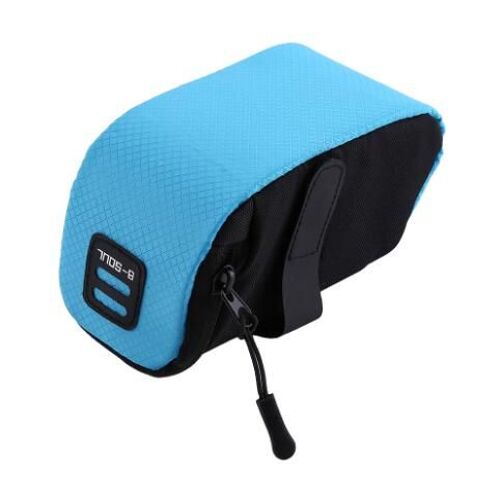 Bleu - Pochette De Selle De Vélo En Polyester, Sac De Siège De Cyclisme, Pochette Arrière De Vélo, Pochette De Rangement Sous Siège, Accessoires De Vélo