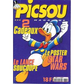 Picsou Magazine - N° 334 - Novembe 1999  N° 334 : Le Lance Soucoupe - Le Poster Star Wars