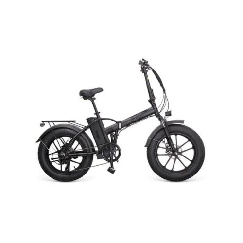 Youin Texas Black V3 Bicicleta Eléctrica Urbana Todoterreno Ruedas Fat 20" Plegable Negro