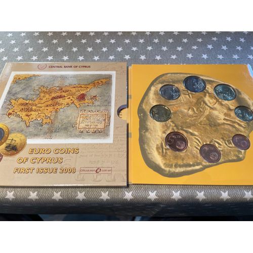 Bu De Chypre 2008 8 Pièces De 1 Ct A 2 €