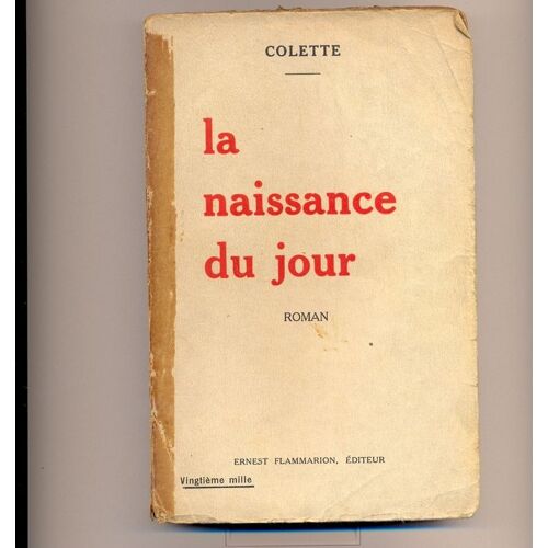 La Naissance Du Jour