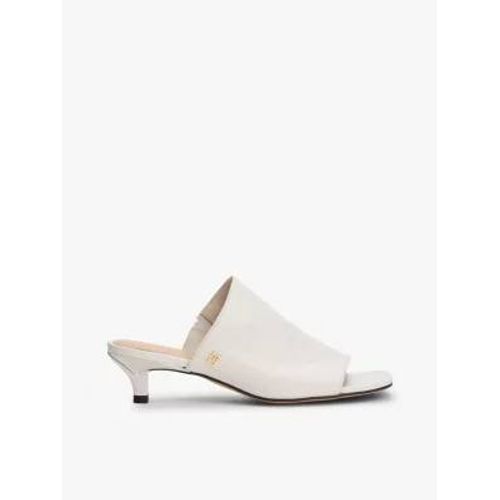 Mules Kitten Heels En Cuir