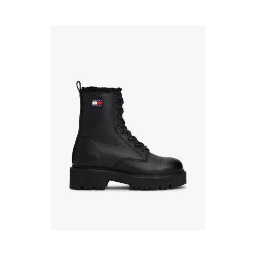 Bottes Mismollet En Cuir Doublées Crantées