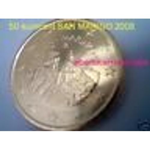 Piece De 50 Cts Euro De San Marin Annee 2008 Neuve Unc