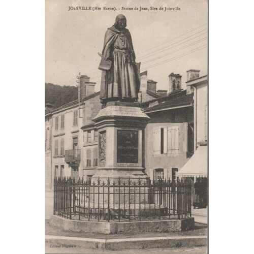Carte Postale - Joinville - Statue De Jean, Sire De Joinville