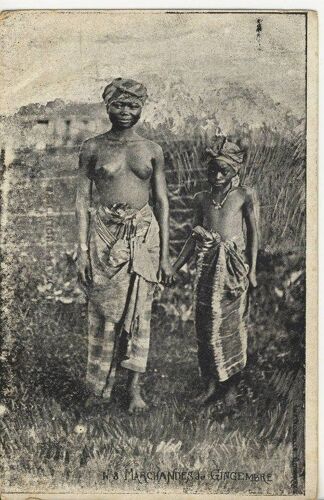 Femmes Africaines Conakry. Marchandes De Gingembre