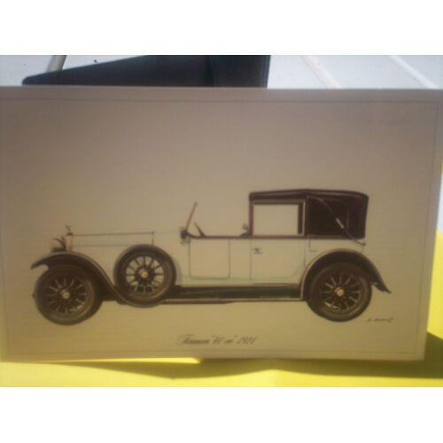 Carte Farman "40 Cv" 1921 - Dessin De Pierre Dumont