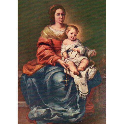 Carte Postale- Florence Italie - Galleria Pitti- Murillo - La Vierge Du Rosaire
