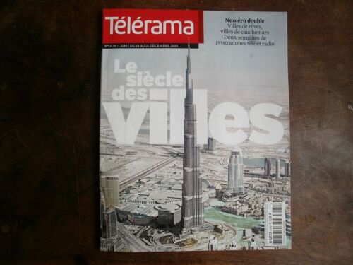 Télérama  N° 3180 : Le Siècle Des Villes