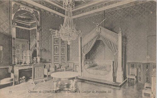 Carte Postale - Compiègne - Château Chambre Napoléon Iii