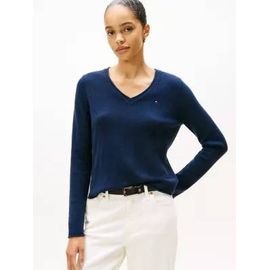 Pull En Laine Douce À Col En V