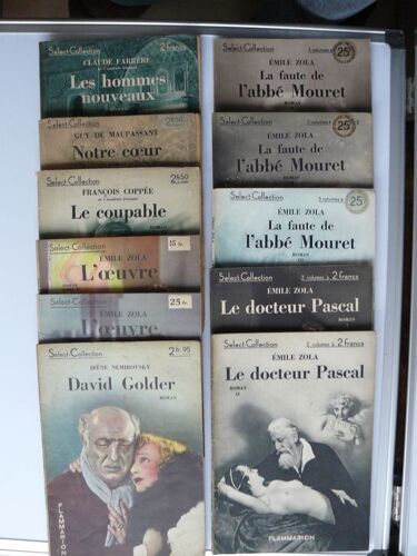 Lot De 11 Revues Select- Collection Des Années 1940