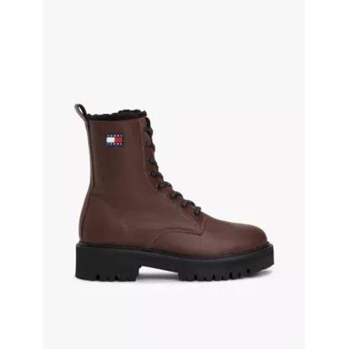 Bottes Mismollet En Cuir Doublées Crantées