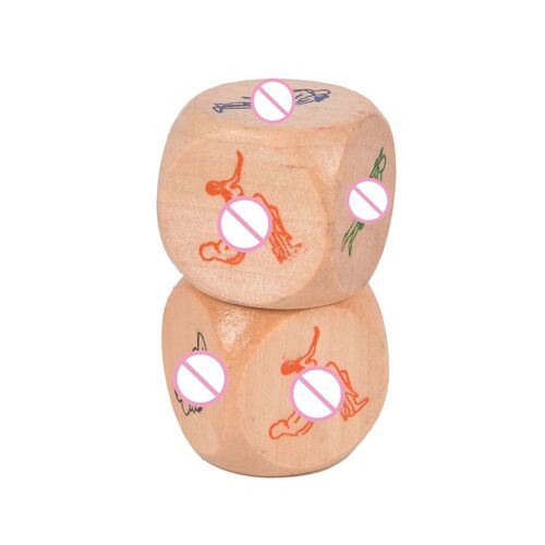 Xm 1 Pièces Drôle Adulte Dés Jeux 6 Côtés Amour Posture Sexe Couple Dés Fétiche Sextoys Sexe Sexy Romance Érotique Craps Jouet