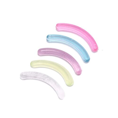 Xm 6 Pièces De Rechange Maquillage Friser Outils De Coiffure Cils Bigoudi Recharge Tampons En Caoutchouc 