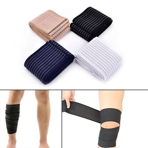 Xm Poignet Genouillère Protection Ceinture De Sport Élastique Enveloppement De Bandage De Bande Bandage Coudière 