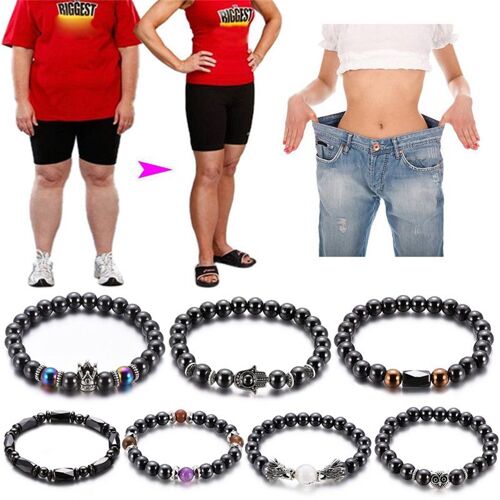 Xm Perdre Du Poids Bracelets Pour Femme Thérapie Magnétique Hématite Bracelet Hommes Oeil De Tigre Bracelet Pour La Santé Des Hommes 