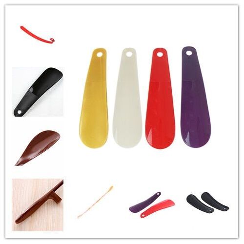 Xm Cornes De Chaussures En Plastique Soins Des Pieds Flexible Robuste Slip Cuillère Forme Chausse-Pied Lève-Chaussures Outil De Soin Des Pieds 