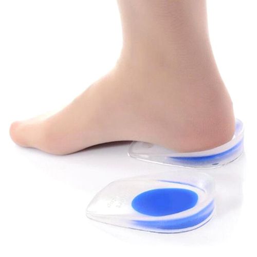Xm 1 Paire Talon Haut Femmes Élastique Paume Protéger Chaussure Coussin Silicone Gel Semelles Massage Coussin Avant-Pied Patin À Chaussures 