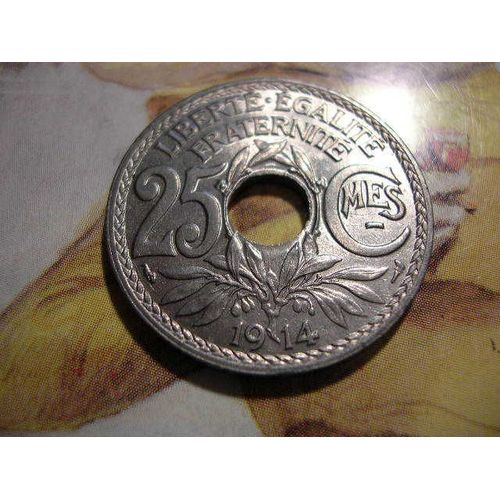25 Centimes 1914