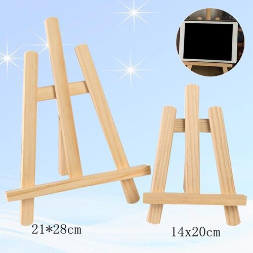 Xm Support De Dessin De Peinture Réglable En Bois Chevalet Artiste Trépied Présentoir