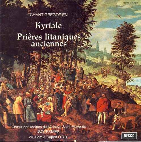 Chant Gregorien Kyriale Et Prieres Litaniques Anciennes