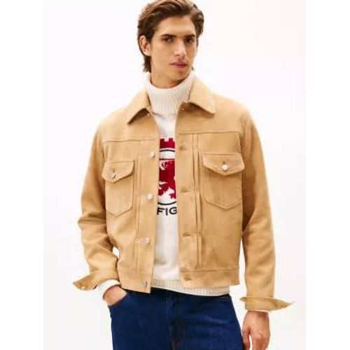 Veste Trucker En Daim