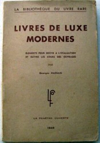 Livres De Luxe Modernes