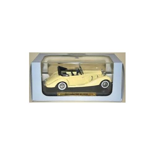 voitures d'exception : mercedes 540 k 1938 - les éditions atlas - voiture miniature 1/43