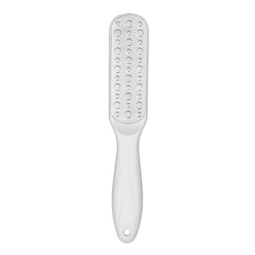 Brosse Double Face En Acier Inoxydable, Soin Des Pieds, Exfoliante, Beauté Des Pieds, Pédicure, Élimination Des Callosités, Lime