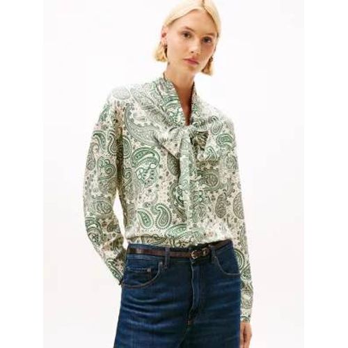 Chemisier Oversize En Satin À N?ud