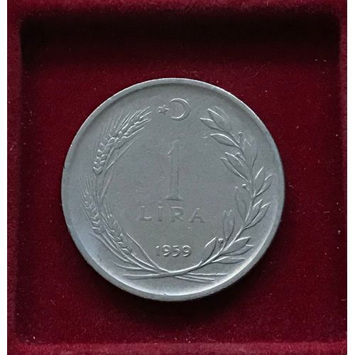 1 Lira - Turquie - 1959