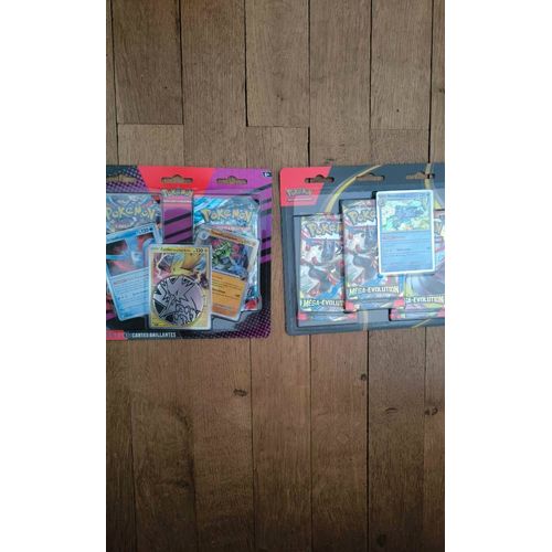 Pokémon Tripack Méga Évolution Plus Oiseaux Rare
