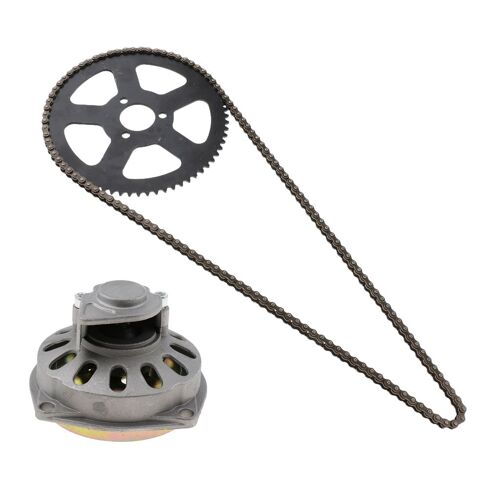 Pignon De Chaîne Arrière Universel 25h 68t + Boîtier De Cloche D'embrayage, Boîte De Vitesses Pour Mini Moteur 49cc, Pour Vélo De Poche