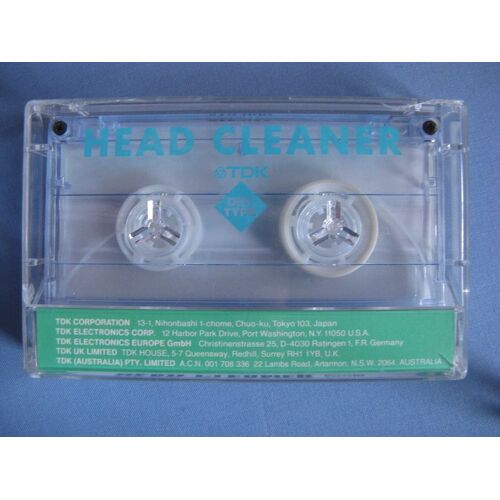 Cassette Audio  Head Cleaner