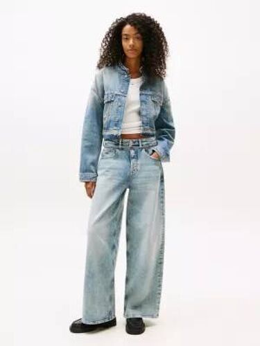 Jean Ample À Ceinture Taille Mi-Haute