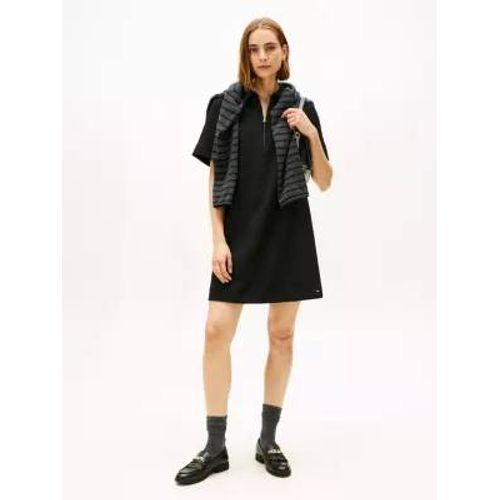 Robe Droite Décontractée À Demi-Zip