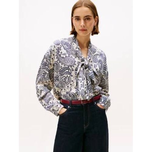 Chemisier Oversize En Satin À N?ud