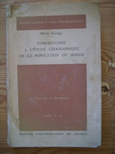 Introduction À L'étude Géographique De La Population Du Monde