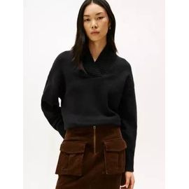 Pull Décontracté En Pure Laine Chinée