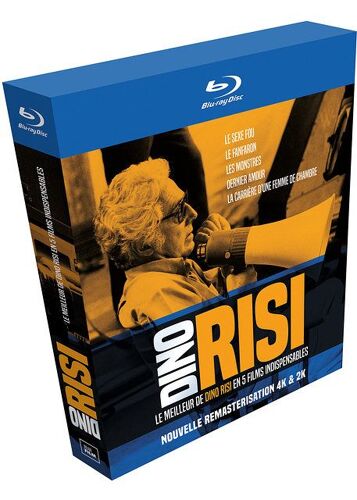 Le Meilleur De Dino Risi En 5 Films Indispensables - Coffret : Le Sexe Fou + Le Fanfaron + Les Monstres + Dernier Amour + La Carrière D'une Femme De Chambre - Pack - Blu-Ray